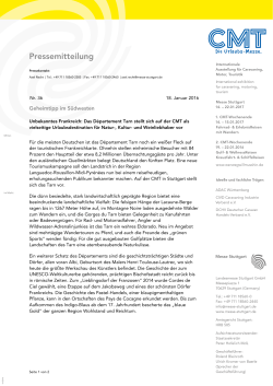 Pressemitteilung - Messe Stuttgart