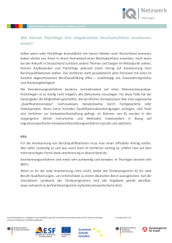 Frage 3 - IQ Netzwerk Thüringen
