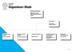 Ingenieur-Stab - Tiefbauamt