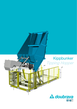 Tipping Hopper - Doubrava Industrieanlagenbau GmbH