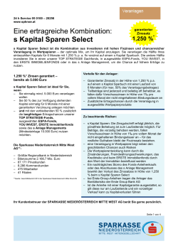 s Kapital Sparen Select