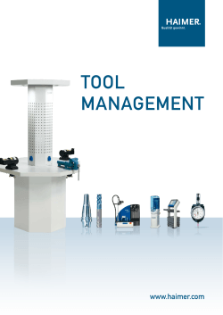 tool management