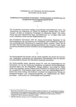 Präsidentinnen und Präsidenten der Rechnungshöfe des Bundes