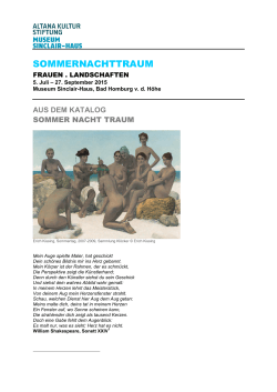 katalogtext - Altana Kulturstiftung