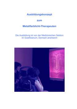Konzept zur MFLT-Weiterbildung