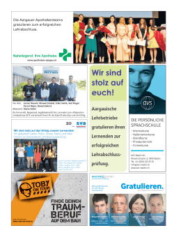 AZ Aarau, vom: Mittwoch, 29. Juli 2015 - firma-web