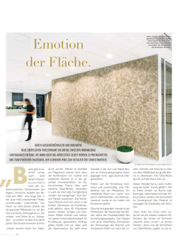 DURCH AUSSERGEW&Ouml;HNLICHE UND INNOVATIVE NEUE