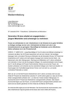 Medienmitteilung