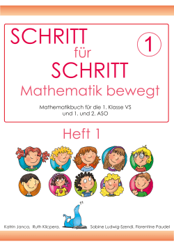 Heft 1 - Lernen mit Pfiff