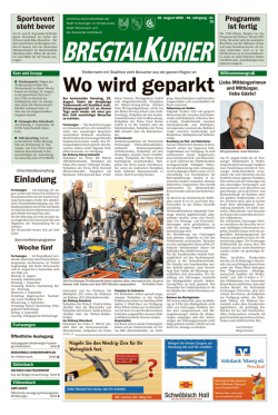 Wo wird geparkt