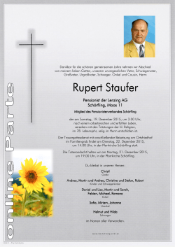 Staufer Rupert Parte online