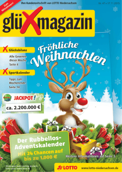 jackpot! - LOTTO Niedersachsen