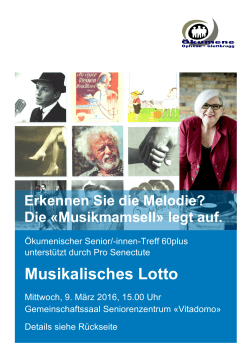 Musikalisches Lotto