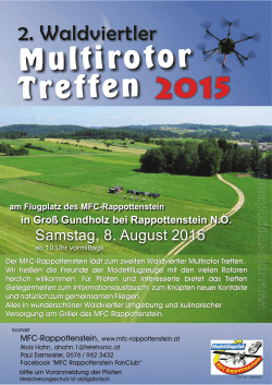 Multirotor Treffen 2015