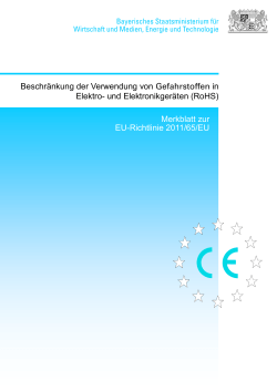 EU_Merkblatt RoHS.docx - Bayerisches Staatsministerium für
