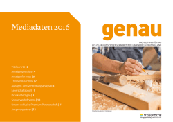 Mediadaten genau - schluetersche.de