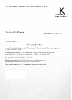 Förderverein Kelterschule Neckarrems e. V.