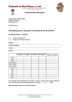 Festkomitee der Stadt Kerpen e