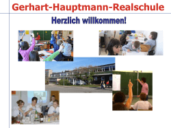 PowerPoint-Präsentation - Gerhart-Hauptmann