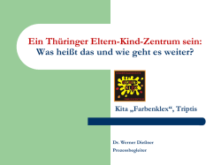 Ein Th&uuml;ringer Eltern-Kind-Zentrum (ThEKiZ) ist eine