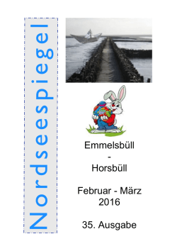 Nordseespiegel Nr. 35 - in Emmelsbüll