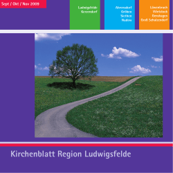Kirchenblatt Region Ludwigsfelde - Kirchenkreis Zossen