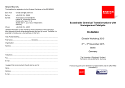 Invitation/Registration - InPROMPT