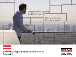 Zahlen, Daten, Fakten - STRABAG Property and Facility Services