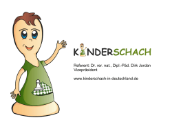Kinderschach in Deutschland Präsentation