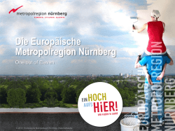 PowerPoint-Präsentation - Metropolregion Nürnberg