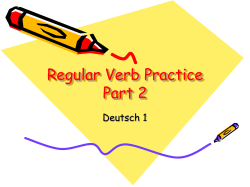 Verb Practice