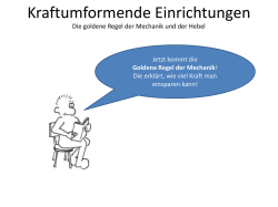 Goldene Regel der Mechanik
