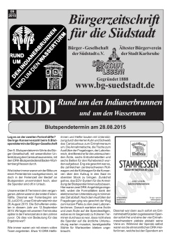 RUDI - Bürger-Gesellschaft der Südstadt eV