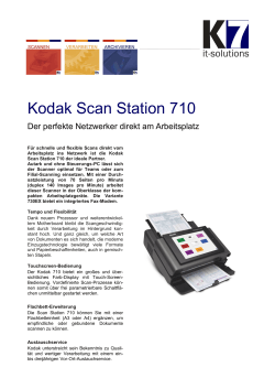 Kodak Scan Station 710 - K7 it