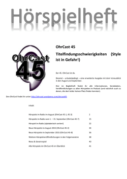 - Hoerspieltipps.net