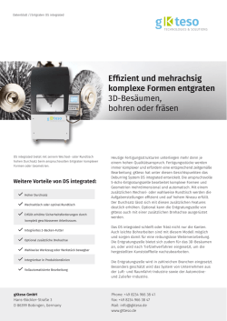 Effizient und mehrachsig komplexe Formen entgraten 3D