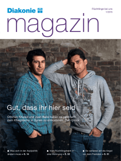 Gut, dass ihr hier seid - Diakonie im Oldenburger Land