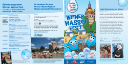 Wiener Wasserfest - Wien