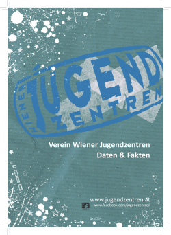 factsheet - Verein Wiener Jugendzentren
