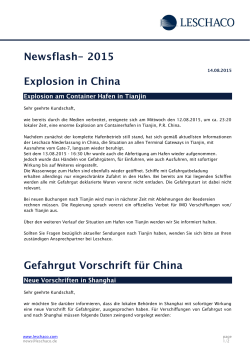LS NEWSFLASH 14.08.2015 deutsch