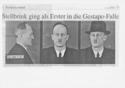 Stellbrink ging als Erster in die Gestapo
