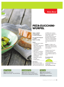 feta-zucchini- würfel