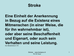 Stroke - Hans Joss