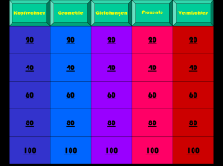 Ein Mathe-Quiz ab Jahrgang 7 f&uuml;r Powerpoint