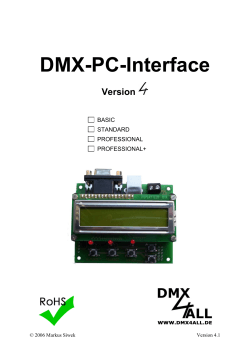 DMX-PC-Interface