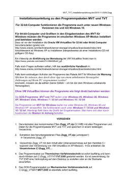 Installationsanleitung