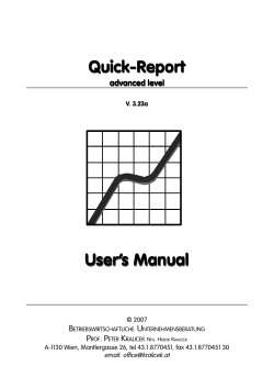 Das Manual zum im pdf - Unternehmensberatung Prof
