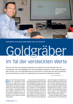 im Tal der versteckten Werte