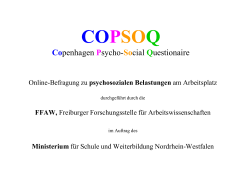 copsoq - pr-gesamtschule