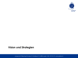 PowerPoint-Präsentation - Jungwacht Blauring Schweiz
